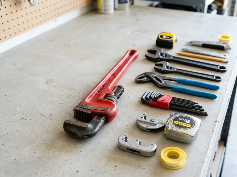 Professional plumbers in Pine Village, IN equipped with top-tier tools for residential and commercial plumbing services.